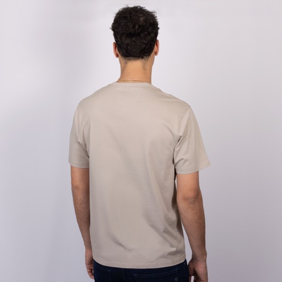 C.P. Company Mens Grey Stamp Logo T Shirt #4