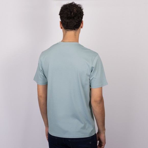 C.P. Company Mens Blue Stamp Logo T Shirt #4
