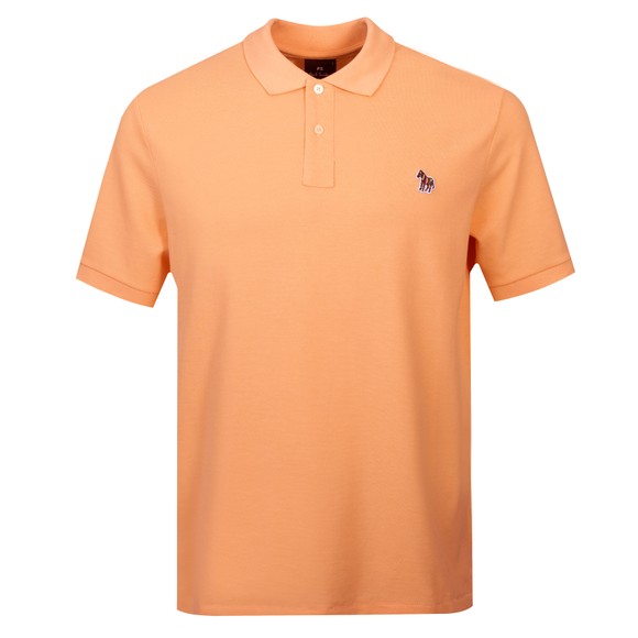 PS Paul Smith Mens Orange Zebra Polo Shirt #1