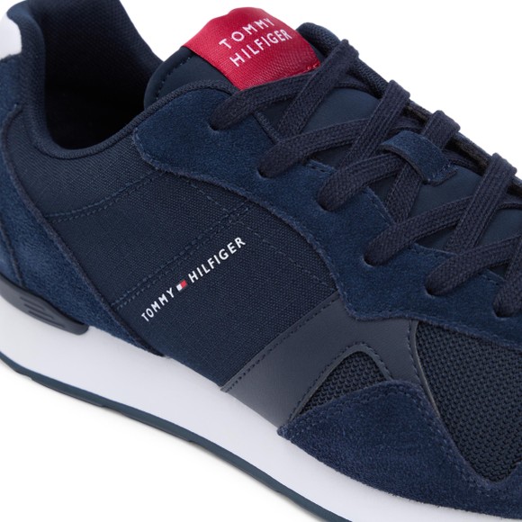 Tommy Hilfiger Mens Blue Maxlite Mix Trainer main image