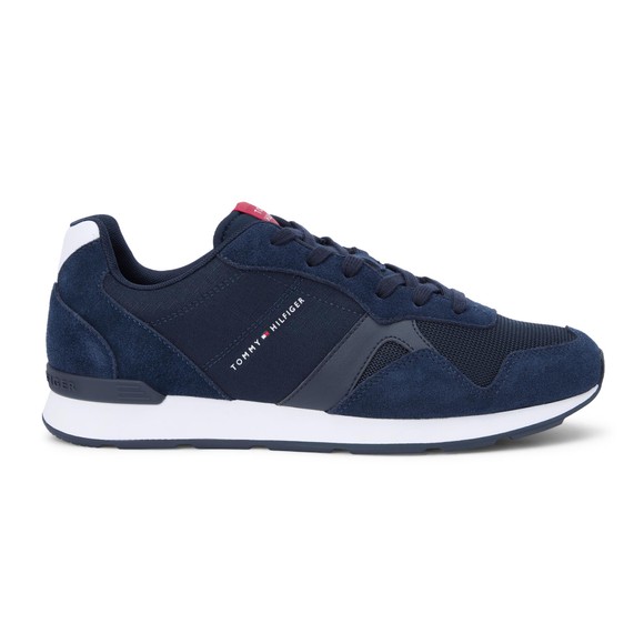 Tommy Hilfiger Mens Blue Maxlite Mix Trainer