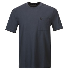 Pocket Detail Pique T-Shirt