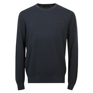 Pique Stitch Crew Neck Jumper