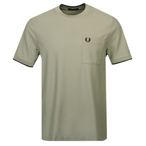 Pocket Detail Pique T-Shirt