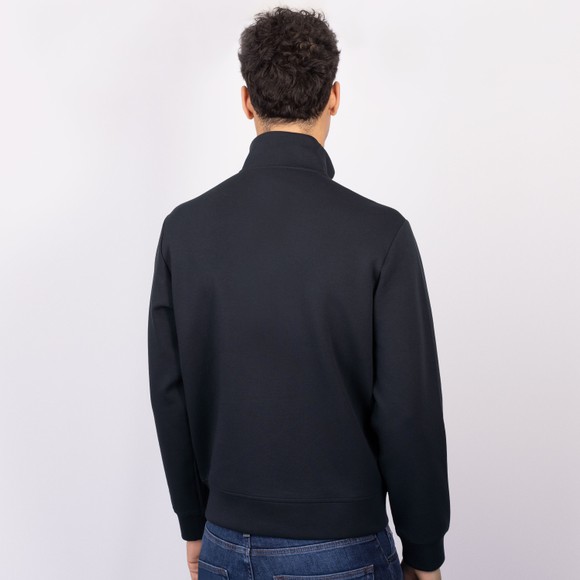 Emporio Armani Mens Blue Embroidered Eagle Full Zip Sweatshirt #4