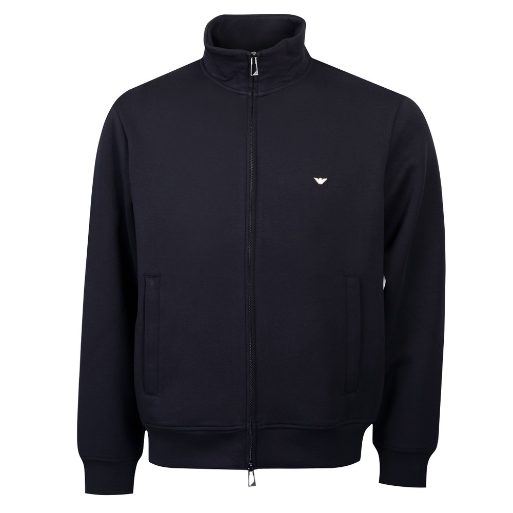 Embroidered Eagle Full Zip Sweatshirt
