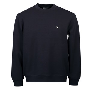 Embroidered Eagle Crew Neck Sweatshirt