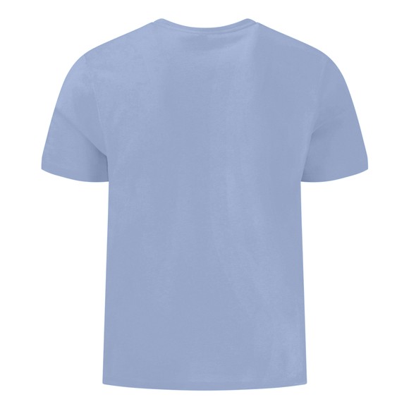 Fynch Hatton Mens Blue Basic Logo T-Shirt