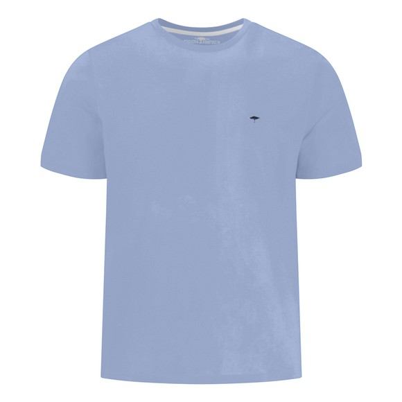 Fynch Hatton Mens Blue Basic Logo T-Shirt