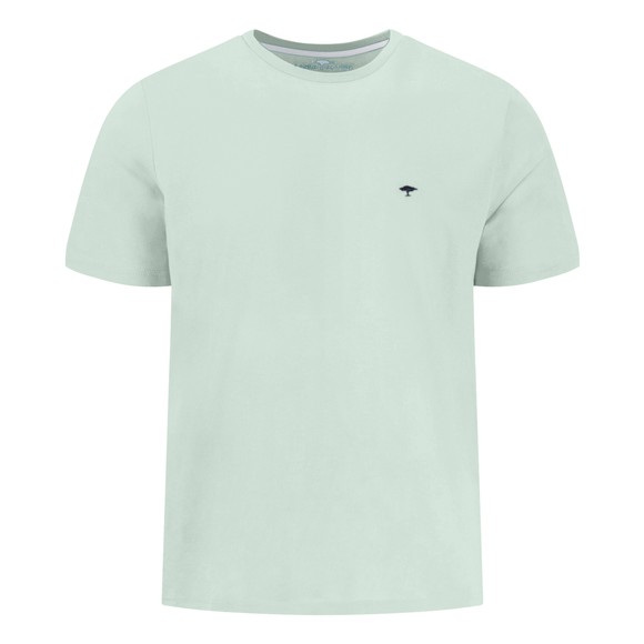 Fynch Hatton Mens Green Basic Logo T-Shirt