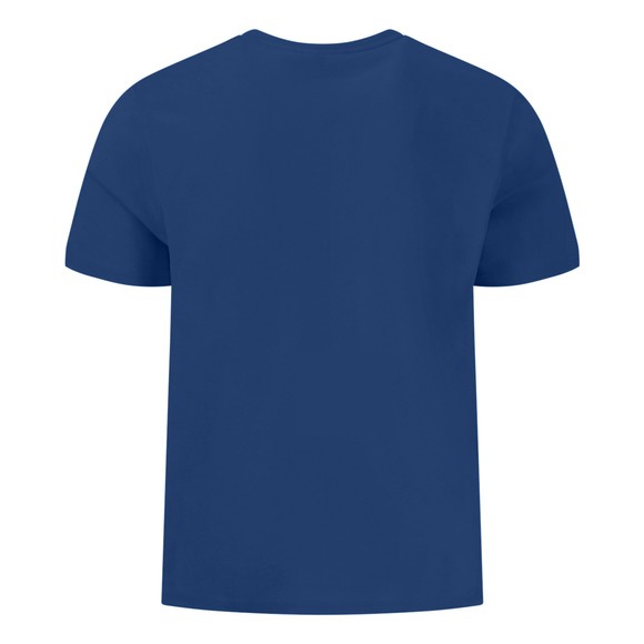 Fynch Hatton Mens Blue Basic Logo T-Shirt