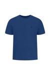 Fynch Hatton Mens Blue Basic Logo T-Shirt