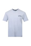 Replay Mens Blue Beach Print T-Shirt