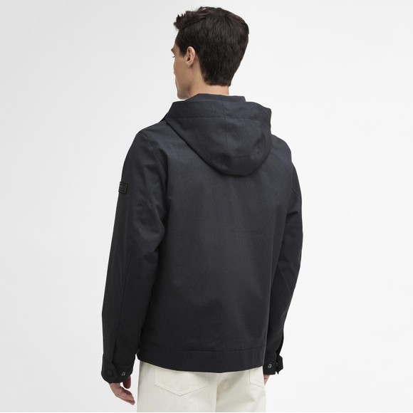 Barbour International Mens Black Elmford Waterproof Jacket #4