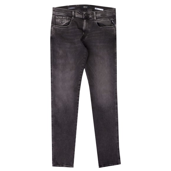 Replay Mens Black Hyperflex Stretch Jean