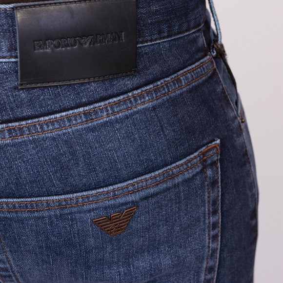 Emporio Armani Mens Blue J45 Jean #4