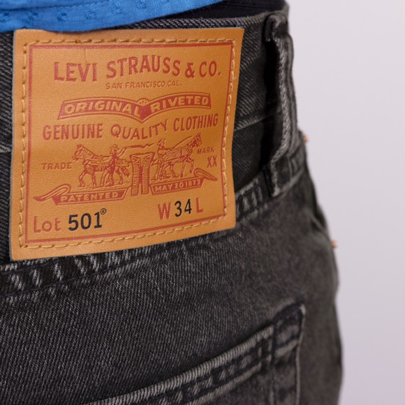 Levi's ® Mens Black 501 Denim Short #4