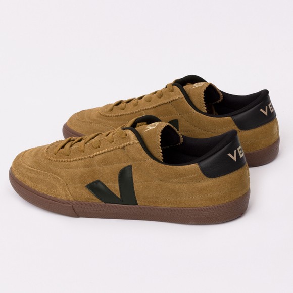 Veja Mens Brown Panenka Suede Trainer #3