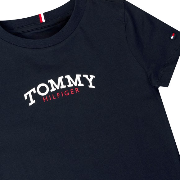 Tommy Hilfiger Kids Boys Blue Monogram Graphic T Shirt #3