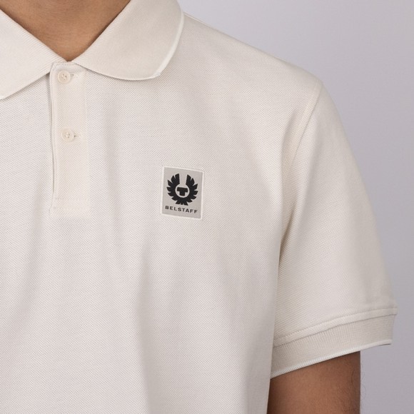 Belstaff Mens Grey Tipped Polo Shirt #3