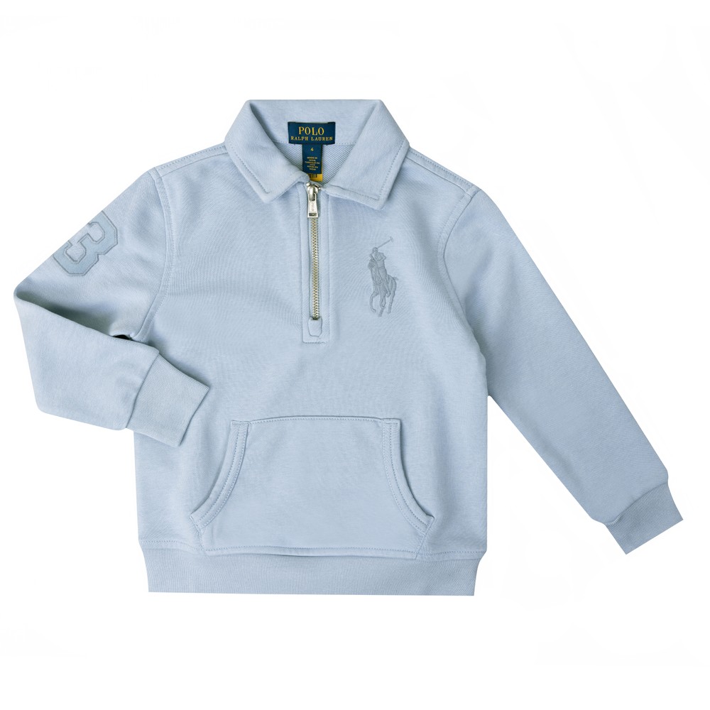 Big Pony French Terry 1/4 zip sweatshirt