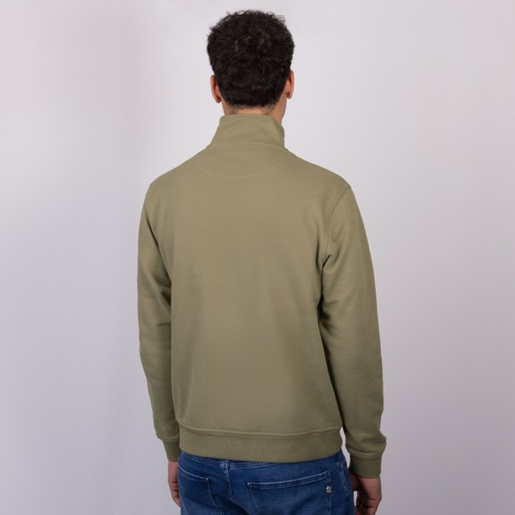 Belstaff Mens Green Half Zip Sweatshirt #3