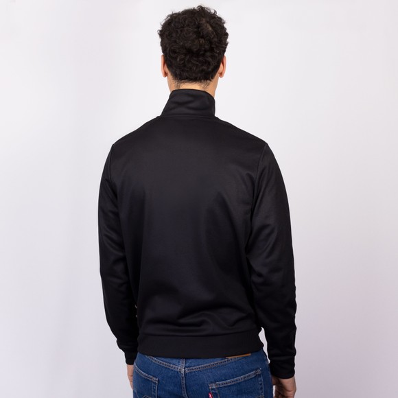 Fred Perry Mens Black Stripe Tape Track Jacket #4