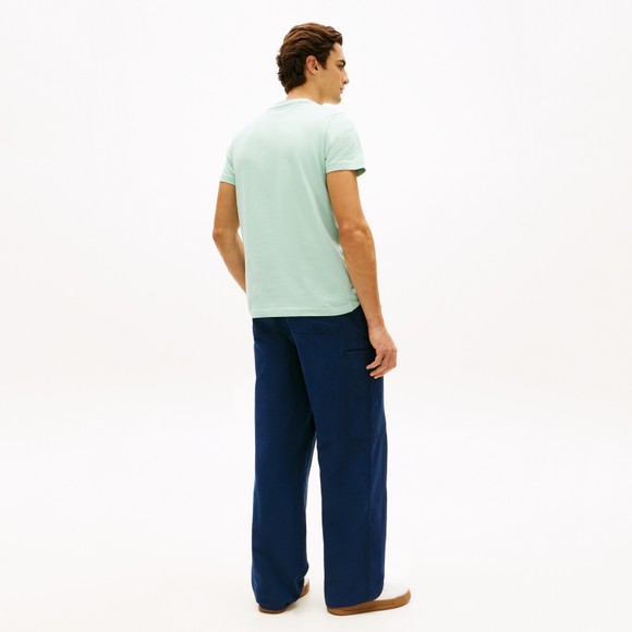 Tommy Hilfiger Mens Green Core Tommy Logo T-Shirt main image