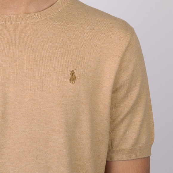 Polo Ralph Lauren Mens Brown Cotton Crewneck Short Sleeve T-Shirt #3