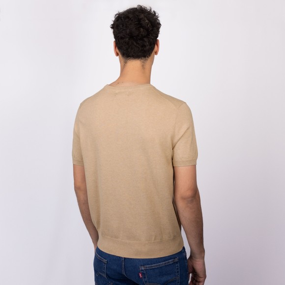 Polo Ralph Lauren Mens Brown Cotton Crewneck Short Sleeve T-Shirt #4