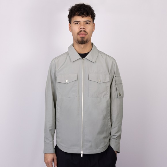 Moose Knuckles Mens Grey Charlesbourg Overshirt #3