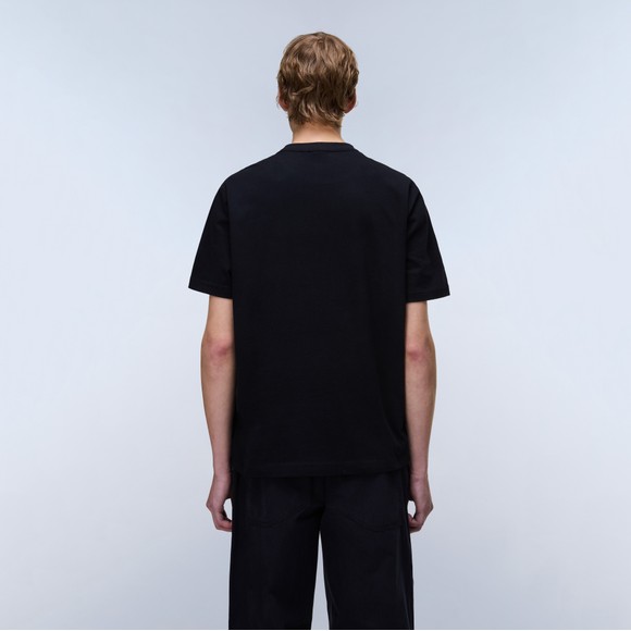 Napapijri Mens Black Box Logo T-Shirt #4