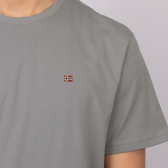Napapijri Mens Grey Salis T-Shirt #3