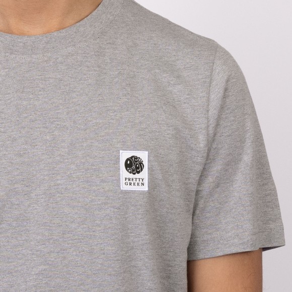 Pretty Green Mens Grey Sinclair T-Shirt