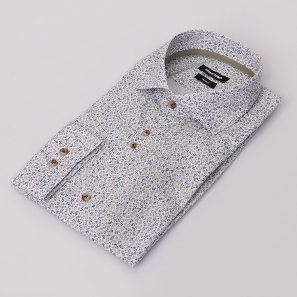 Remus Mens Green Multi-Floral Shirt main image