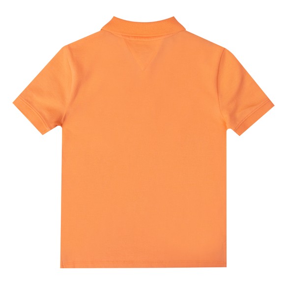 Tommy Hilfiger Kids Boys Orange Flag Polo Shirt #3