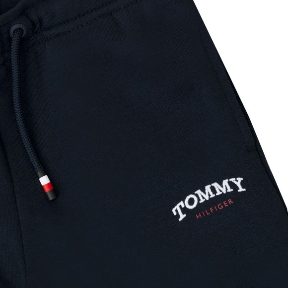 Tommy Hilfiger Boys Blue Monotype Graphic Sweatshort main image