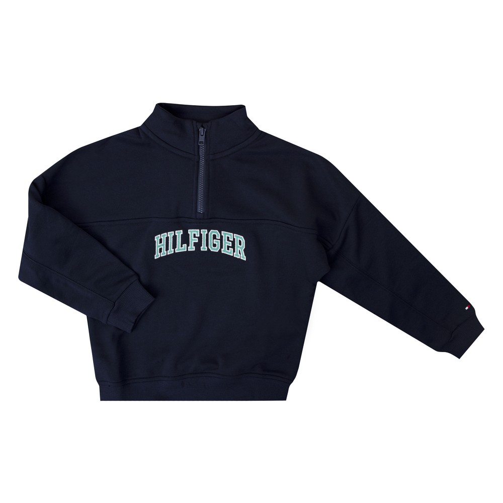 Varsity Half Zip Sweatshirt