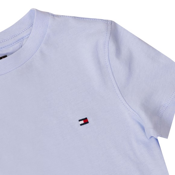 Tommy Hilfiger Kids Boys Blue Essential Cotton Regular T Shirt #3