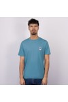 Pretty Green Mens Blue Sinclair T-Shirt