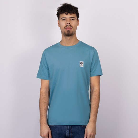 Pretty Green Mens Blue Sinclair T-Shirt