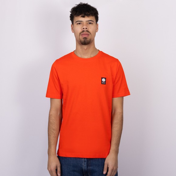 Pretty Green Mens Orange Sinclair T-Shirt