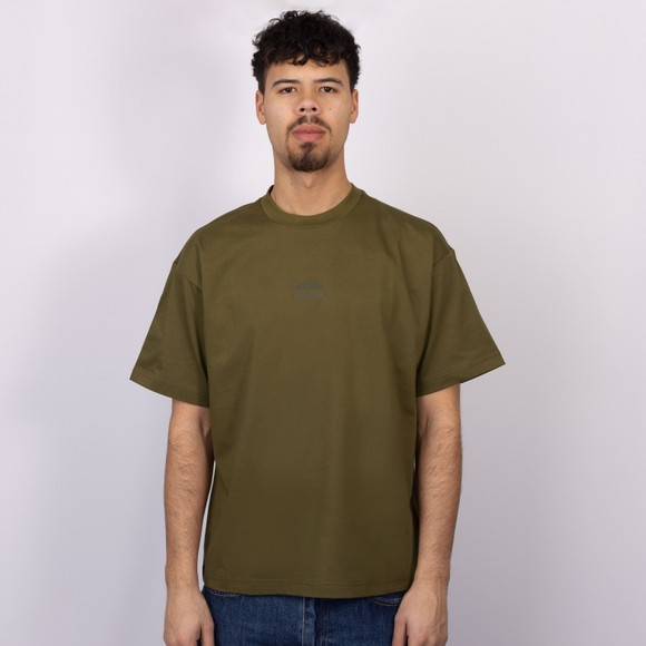 Napapijri Mens Green Elevated Logo T-Shirt #3