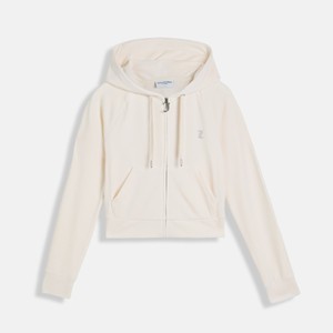 Madison Col Outline Velour Hoody