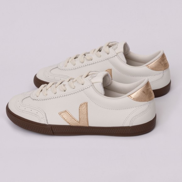 Veja Womens White Volley OT Leather #3