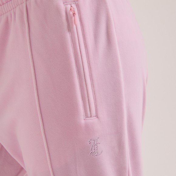Juicy Couture Womens Pink Tina Col Outline Trackpant #4