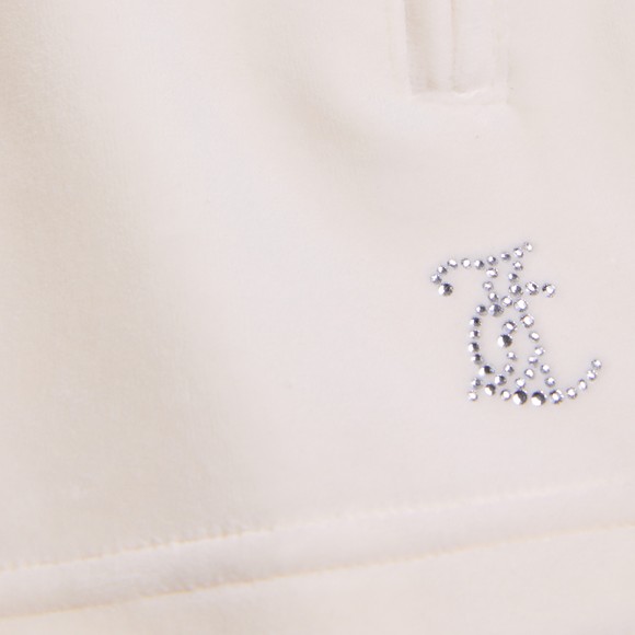 Juicy Couture Womens Off-White Tamia Col Outline Shorts #3