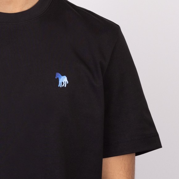 PS Paul Smith Mens Black Sub Zebra T-Shirt #3