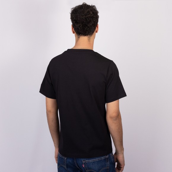 Pretty Green Mens Black Resonance Box Logo T-Shirt main image