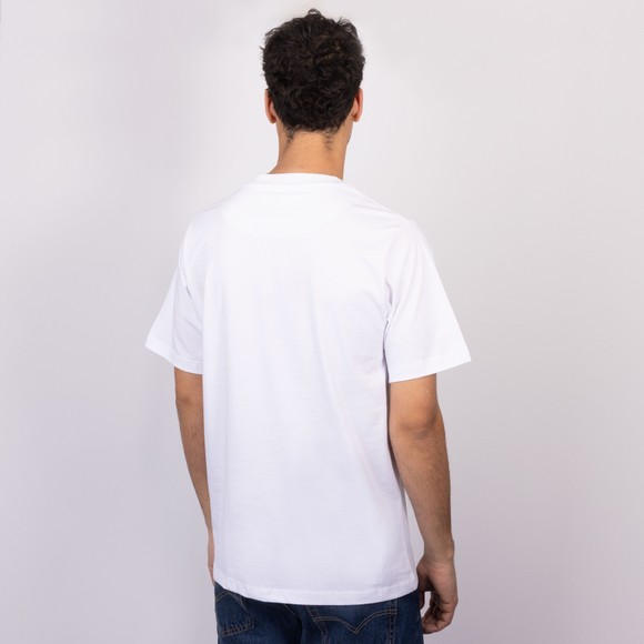 Pretty Green Mens White Resonance Box Logo T-Shirt main image